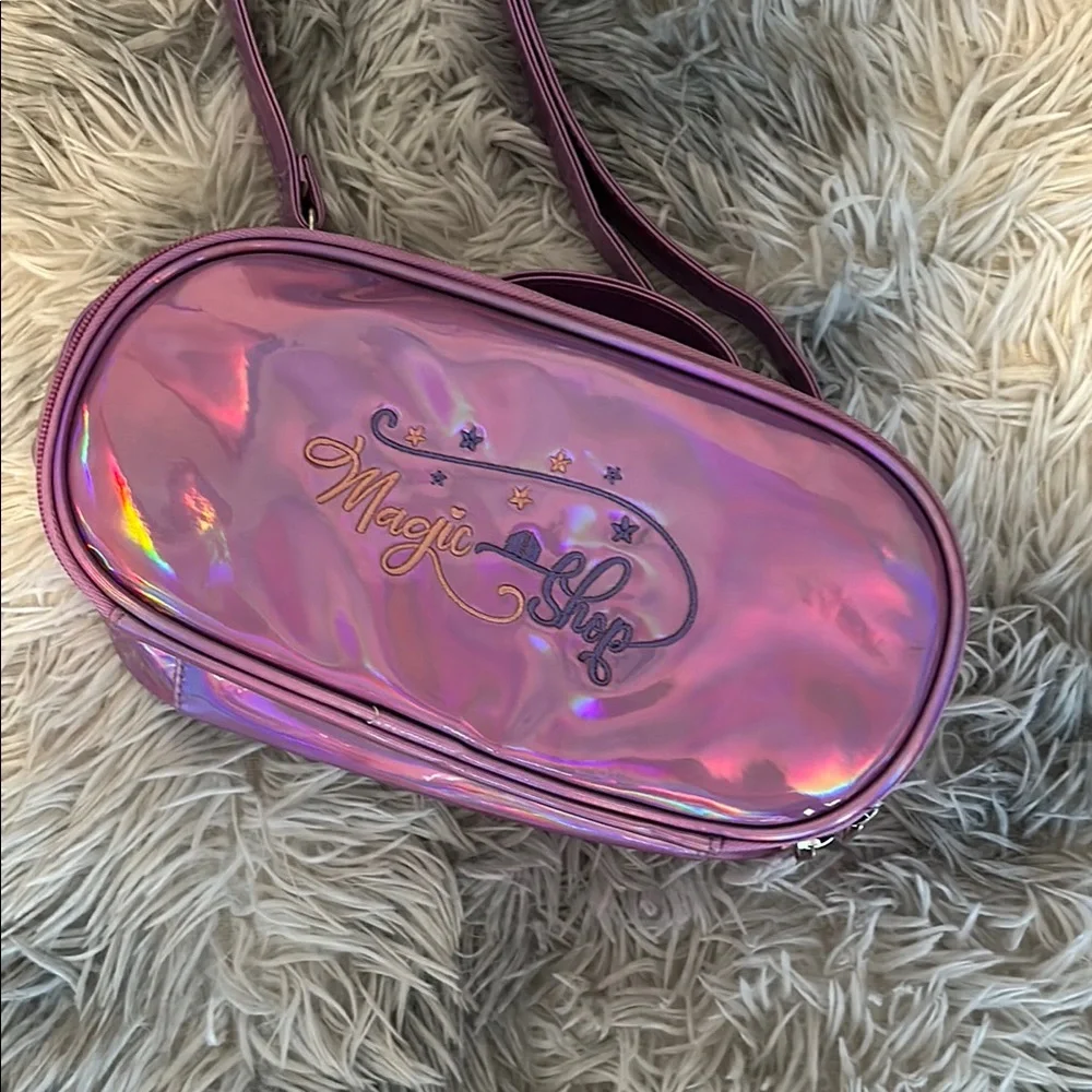 Laser Purple Crossbody/Cosmetic Bag - Picture 2 of 6